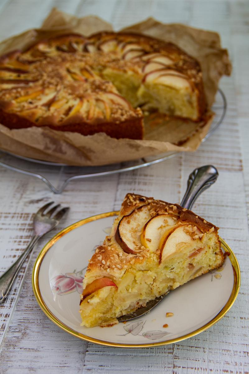 Rezeptbild: Torta di mele – Italienischer Apfelkuchen
