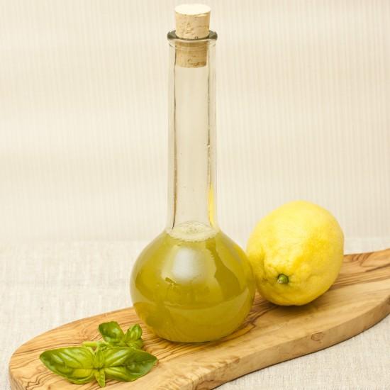 Rezeptbild: Basilikum-Zitronen-Sirup