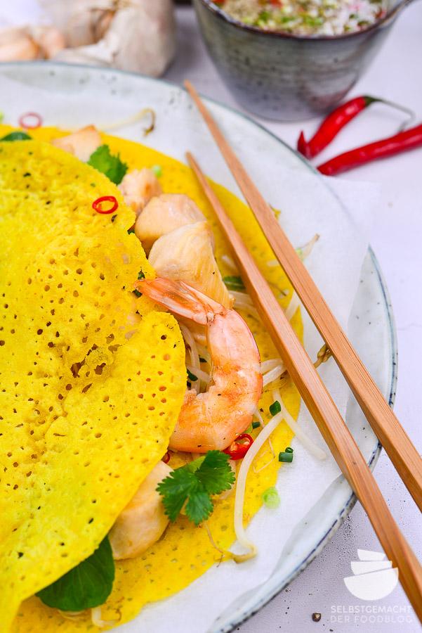 Rezeptbild: Vietnamesische Pfannkuchen Banh Xeo