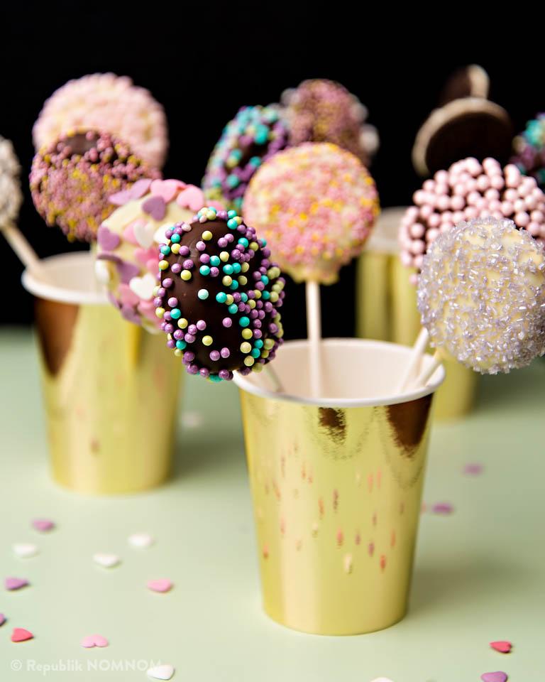 Rezeptbild: Wunderhübsche Oreo-Lollipops!