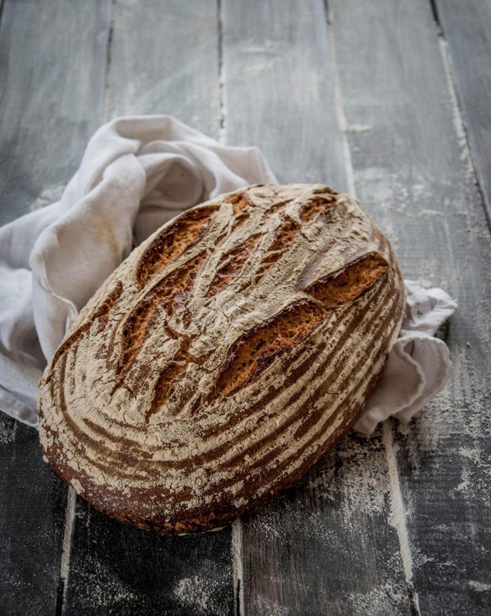 Rezeptbild: Sauerteig-Brot selber backen