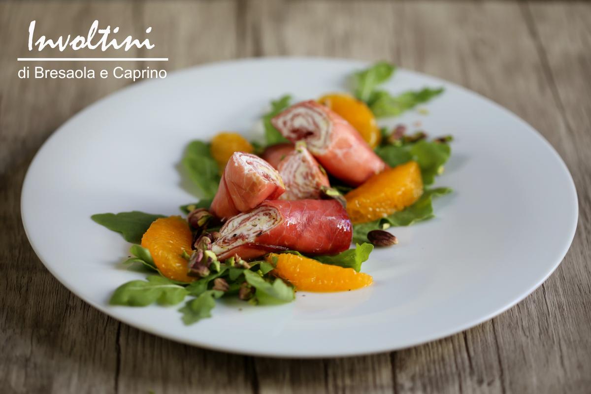 Rezeptbild: Involtini di Bresaola e Caprino