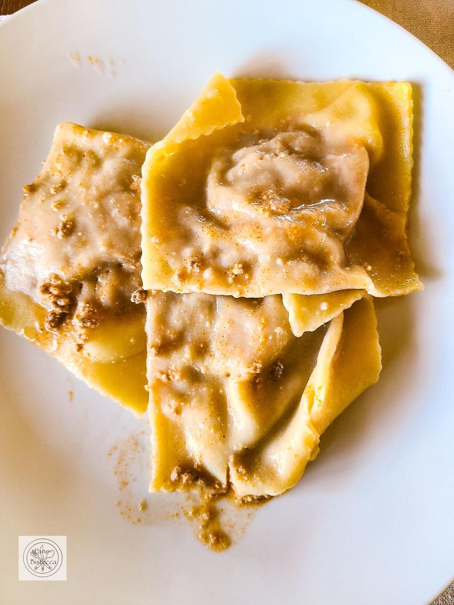 Rezeptbild: Fleisch Ravioli aus Resten