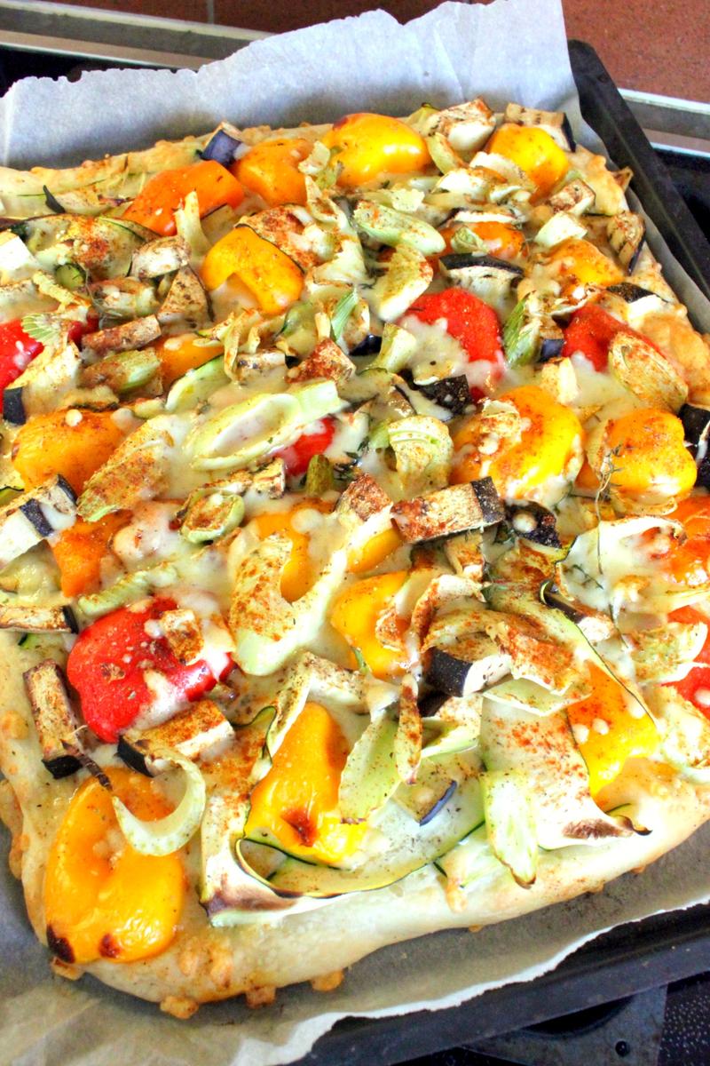 Rezeptbild: Gemuese Pizza