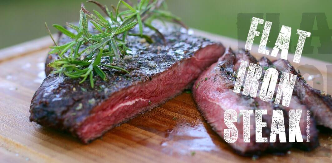 Rezeptbild: Flat Iron Steak mit Rosmarin und Olivenöl