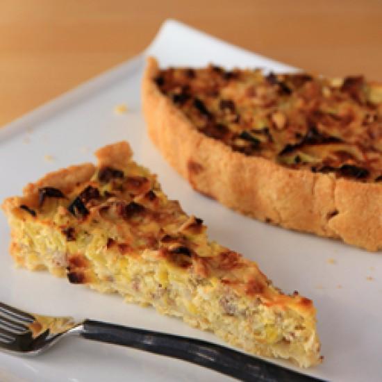 Rezeptbild: Lauchquiche