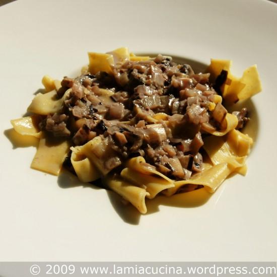 Rezeptbild: Pasta mit Radicchio-Gorgonzolasauce