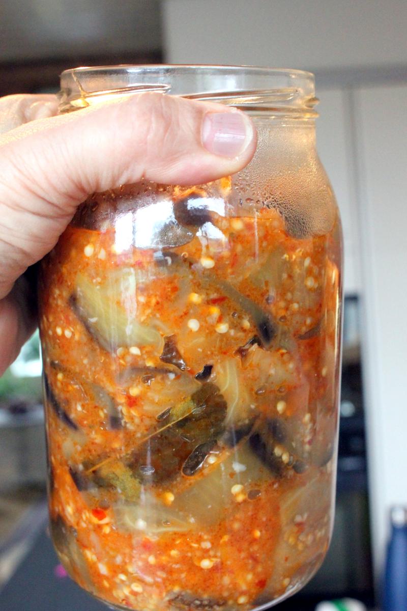 Rezeptbild: Pickled Brinjal