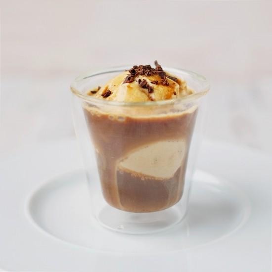 Rezeptbild: Doppelter Affogato al caffè