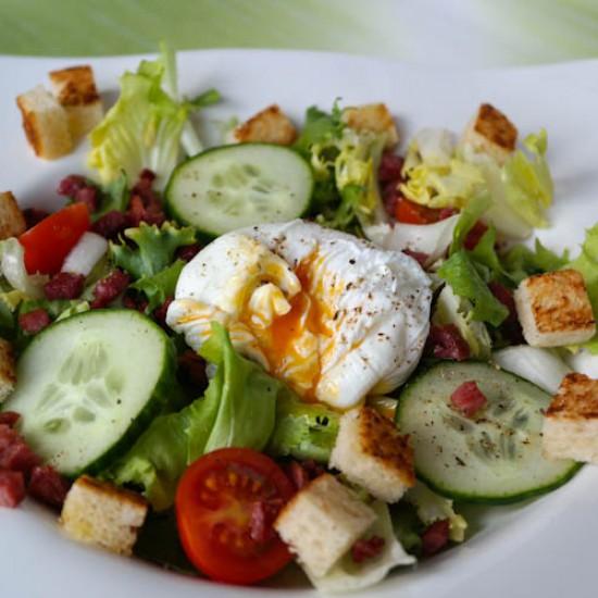 Rezeptbild: Salade lyonnaise