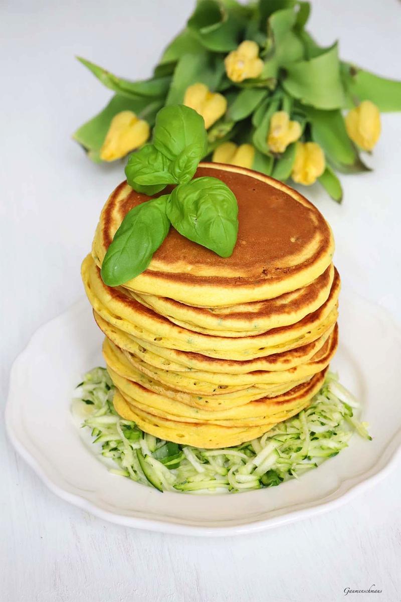 Rezeptbild: Kräuter Pancakes