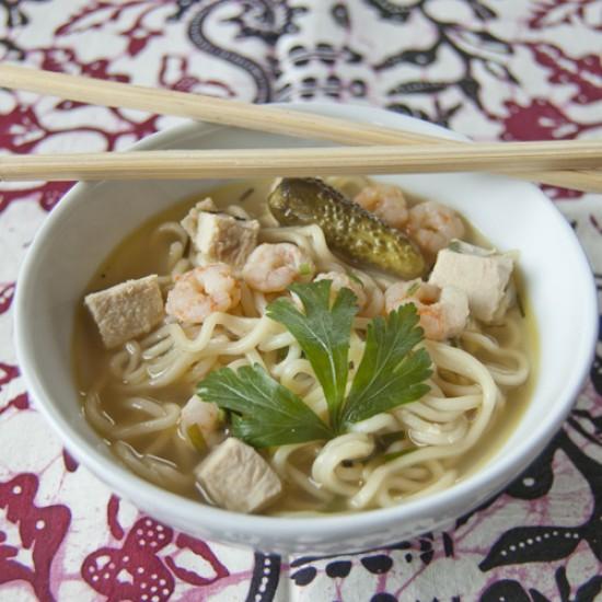 Rezeptbild: Indonesische Nudelsuppe