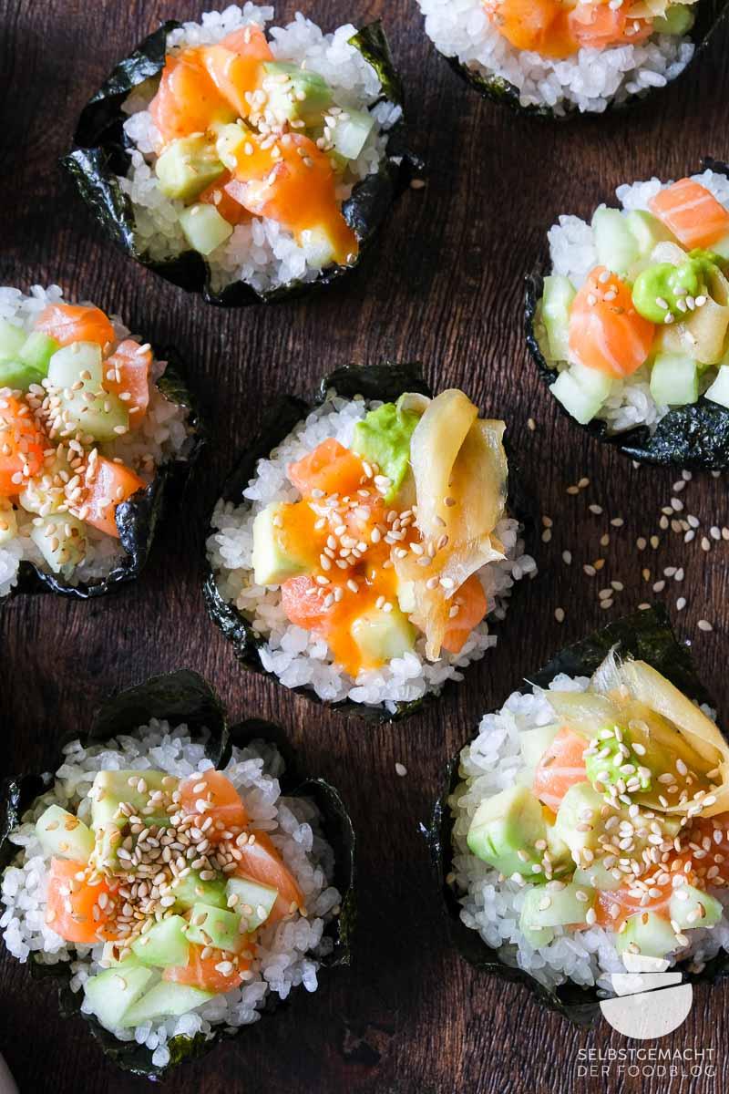 Rezeptbild: Einfache Sushi Muffins