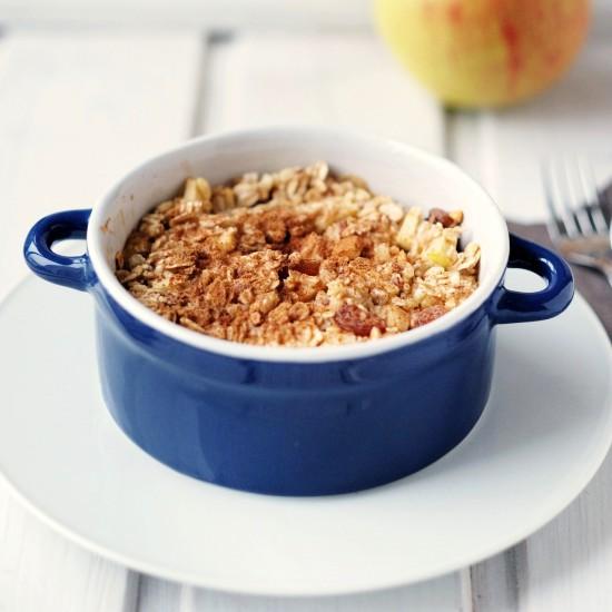 Rezeptbild: Baked Apple-Porridge