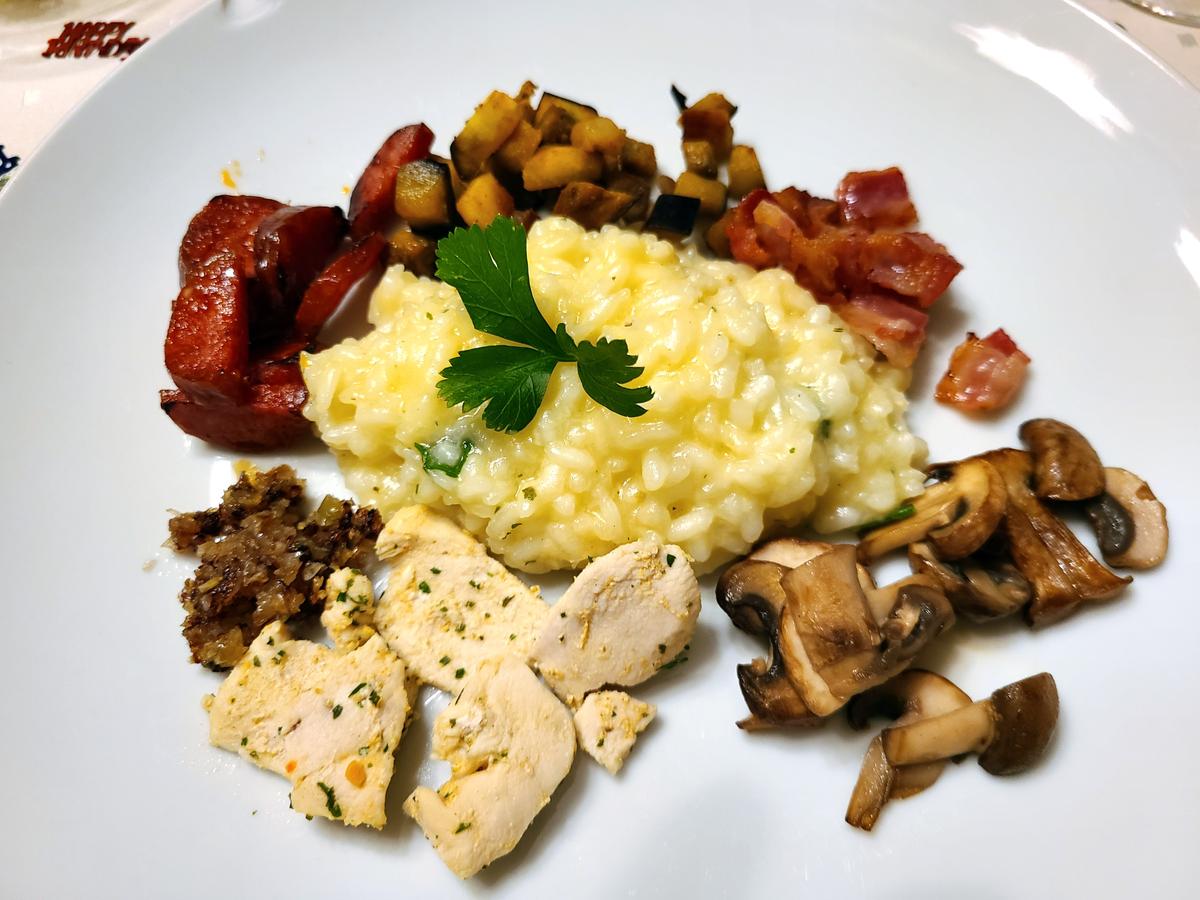 Rezeptbild: Risotto Buffet zum Geburtstag