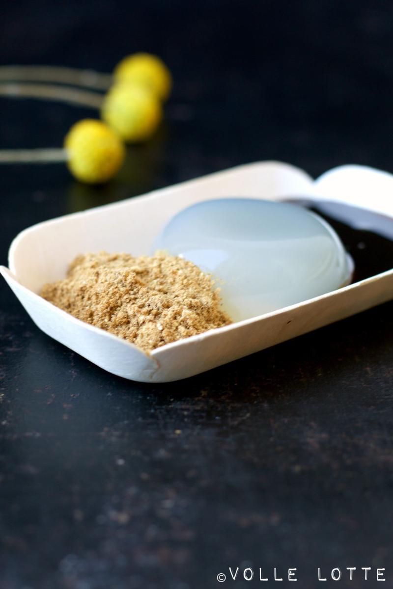 Rezeptbild: Raindrop cake - Mizu Shingen Mochi