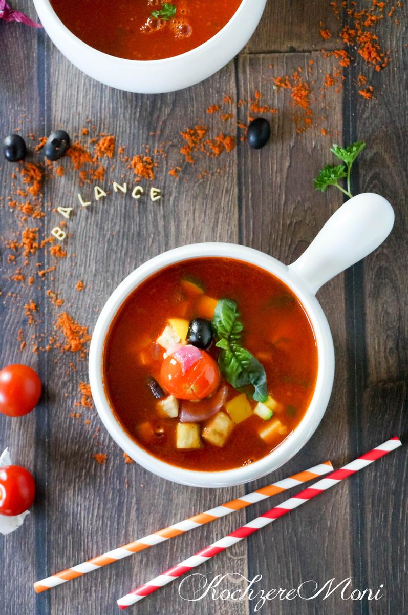 Rezeptbild: Tomaten-Gemüse-Suppe