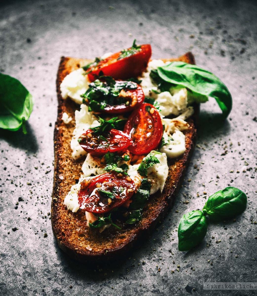 Rezeptbild: Caprese-Brot