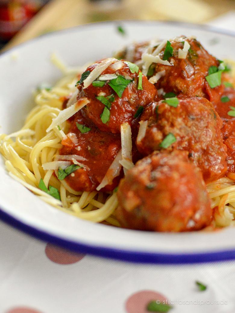 Rezeptbild: Spaghetti with Meatballs