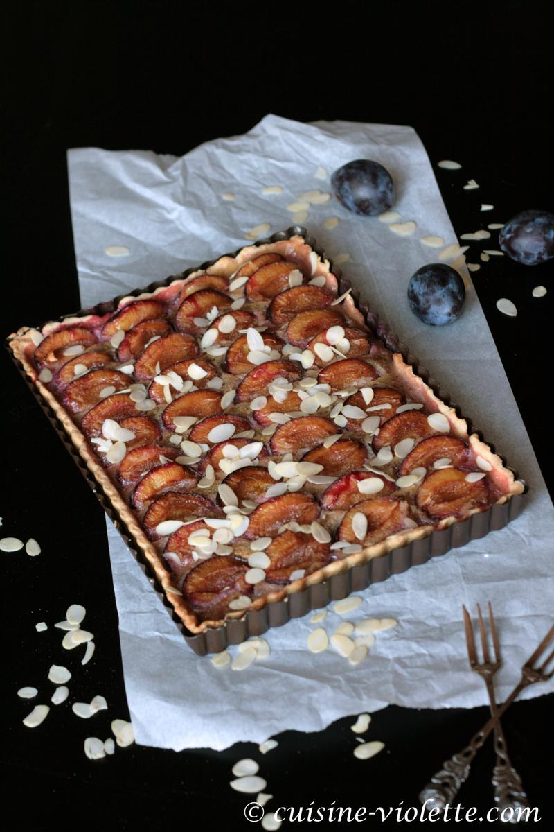 Rezeptbild: Zwetschgen-Tarte