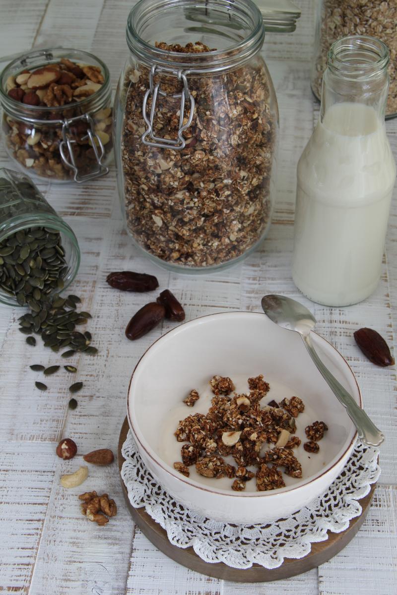 Rezeptbild: Knusper-Nuss-Granola