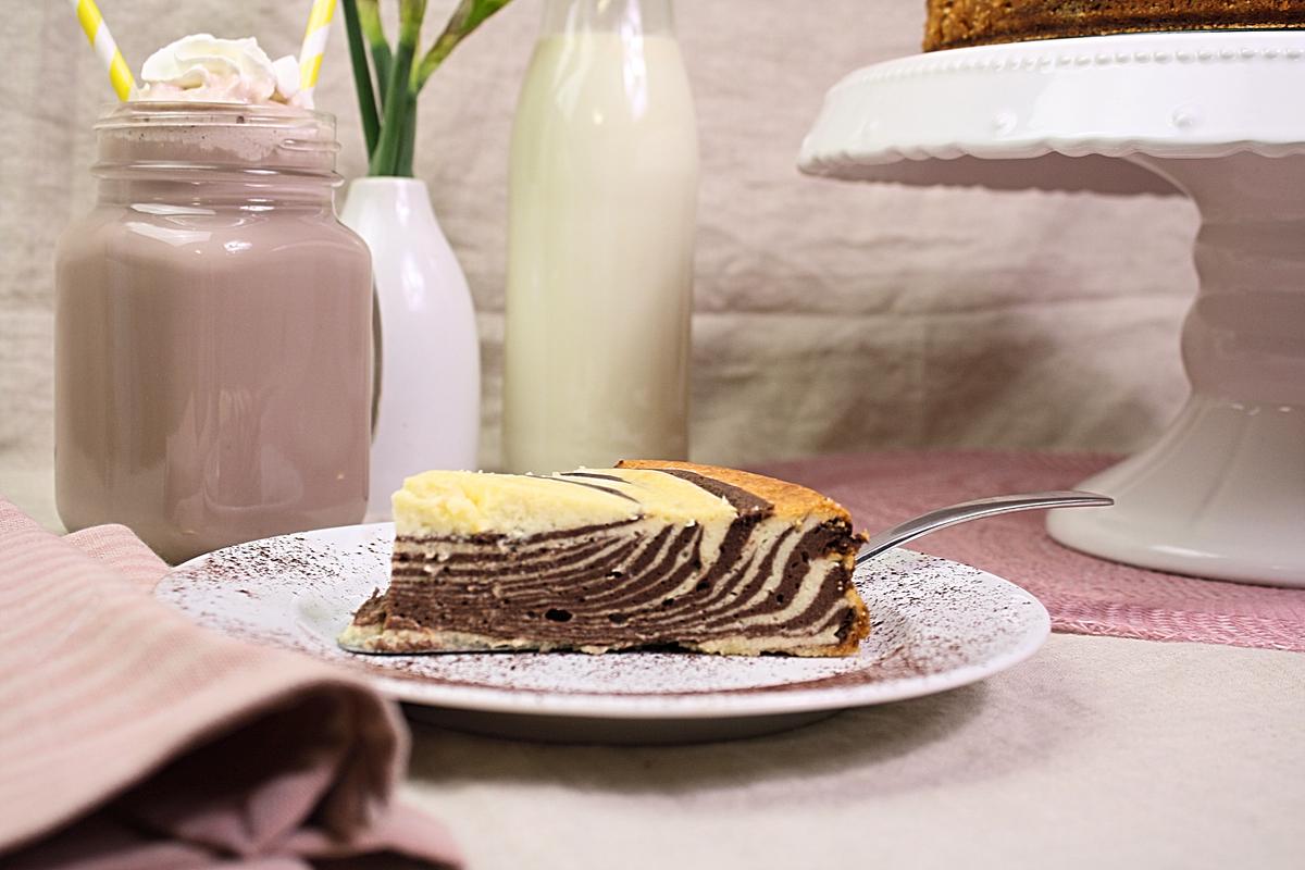 Rezeptbild: Zebra - Käsekuchen