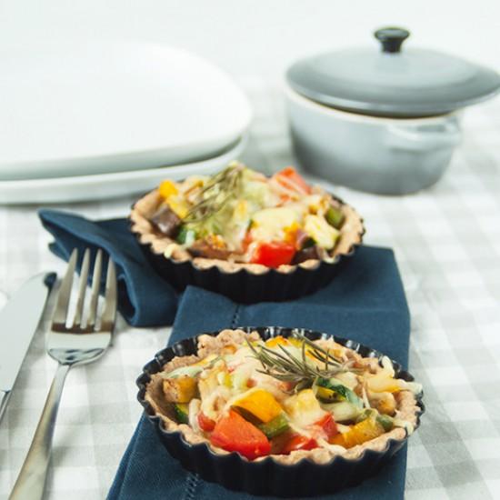 Rezeptbild: Ratatouille-Tartes