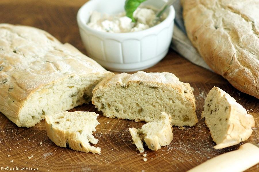 Rezeptbild: Oliven Ciabatta