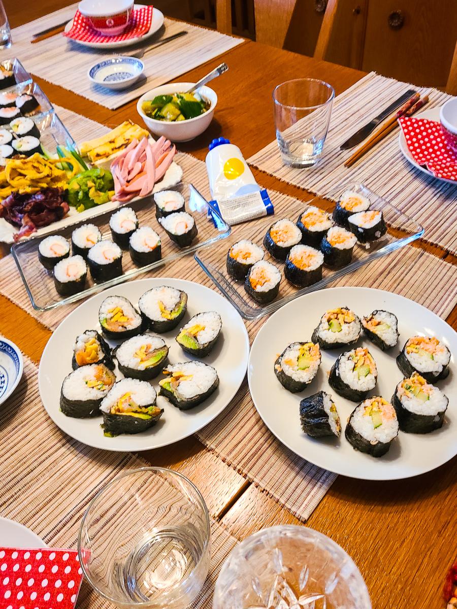 Rezeptbild: Selbstgemachte Sushi Teil 2