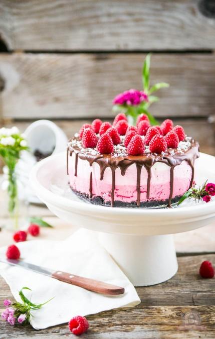 Rezeptbild: Raspberry Ombre Cake