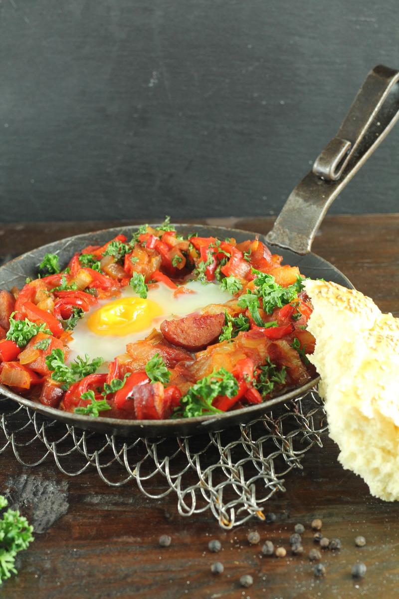 Rezeptbild: Menemen - türkisches Bauernfrühstück