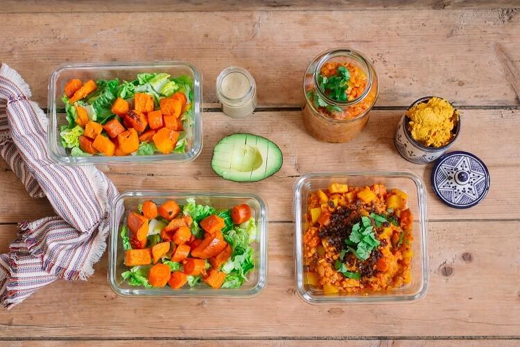 Rezeptbild: Meal Prep mit Ofengemüse 