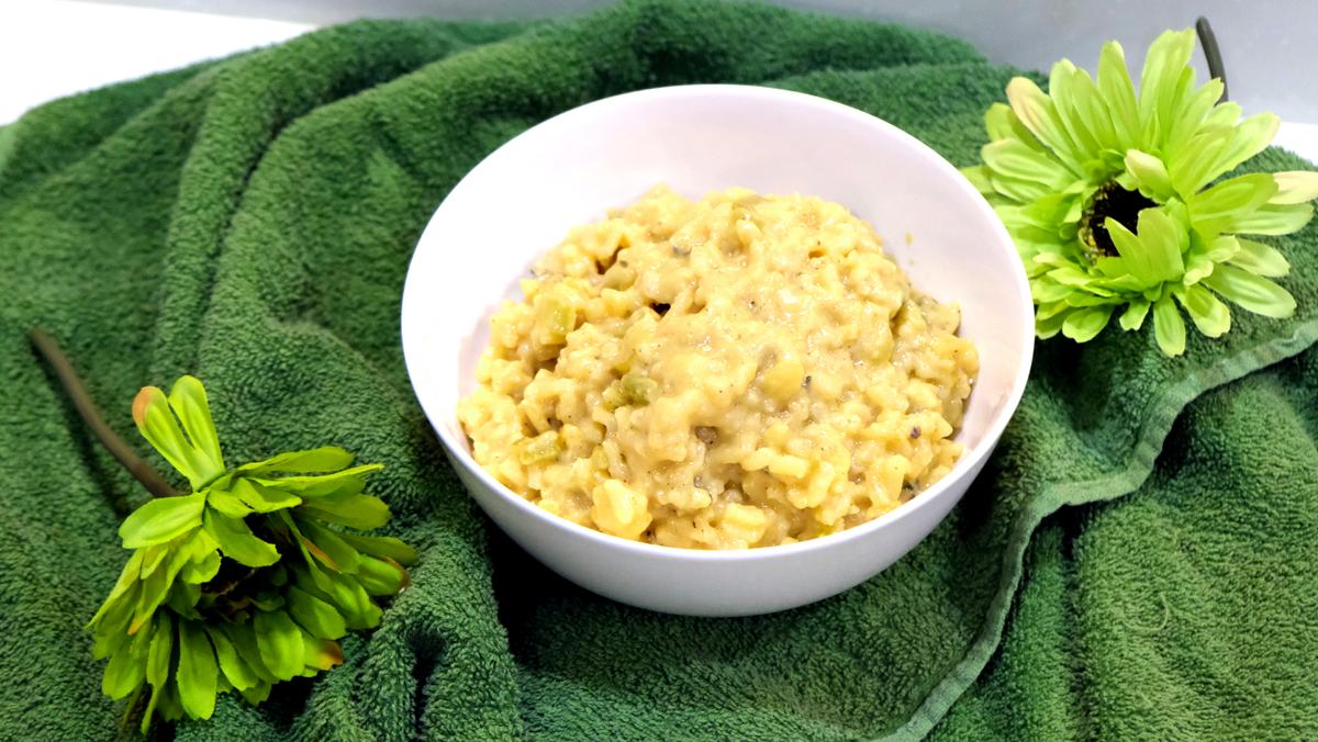 Rezeptbild: Risotto con Sedano e Gorgonzola