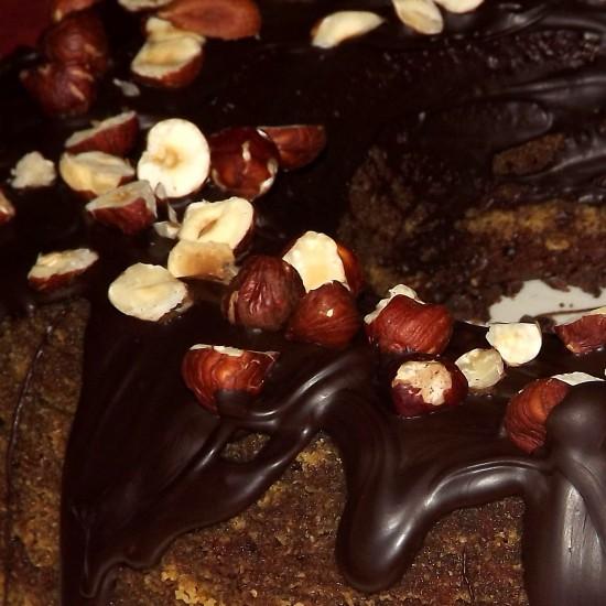 Rezeptbild: Nuss-Schokoladenkuchen