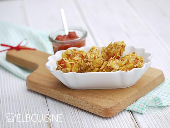 Rezeptbild: Echtes Kinderessen: Chicken Nuggets – schnell und lecker selbstgemacht!