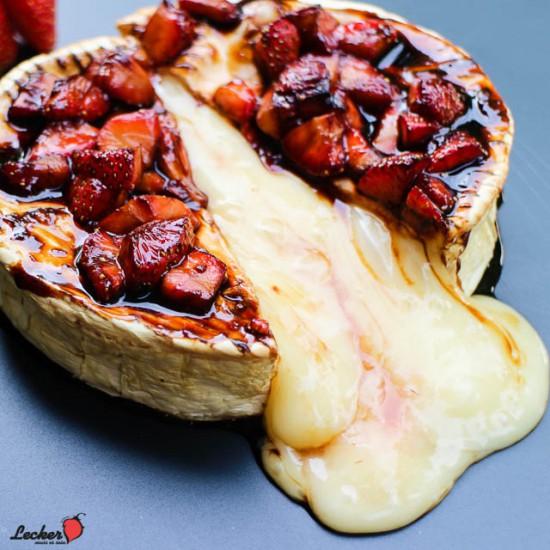 Rezeptbild: Camembert vom Grill ...