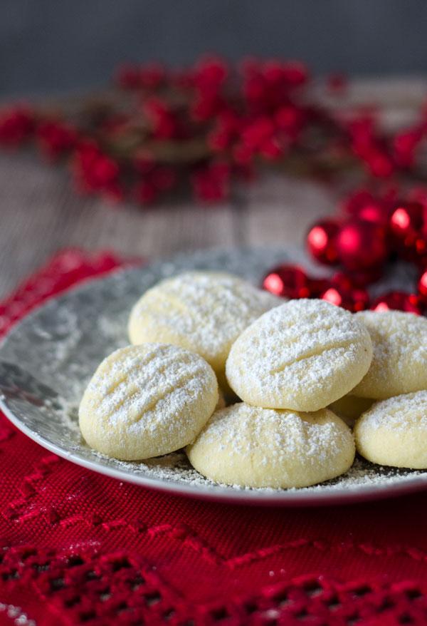 Rezeptbild: unglaublich zarte Schneeflöckchen Kekse