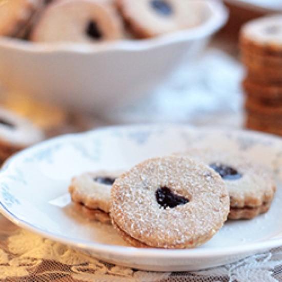 Rezeptbild: Linzer Plätzchen