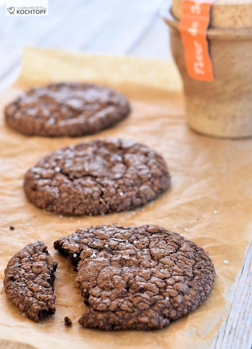 Rezeptbild: Brownie Crinkle Cookies