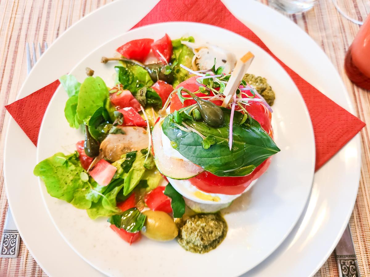 Rezeptbild: Caprese Tuermchen