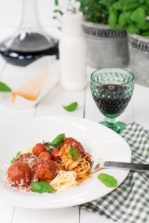 Rezeptbild: Spaghetti Polpette