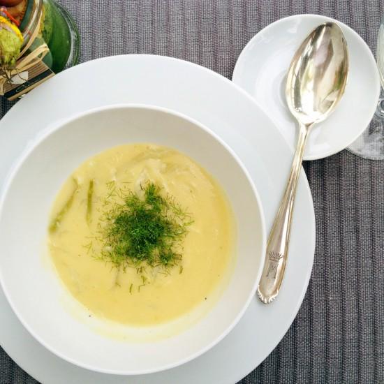 Rezeptbild: Fenchel-Käse-Suppe
