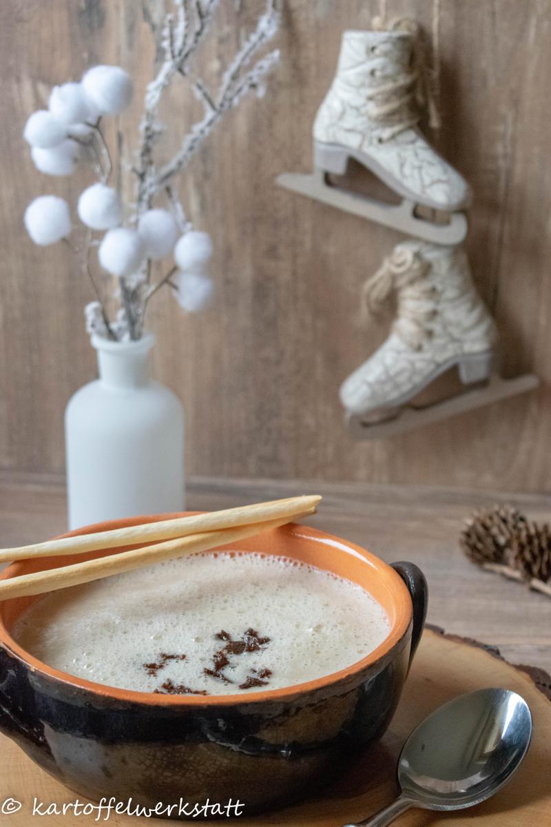 Rezeptbild: Kartoffel Schwarzwurzel Suppe mit Zimt