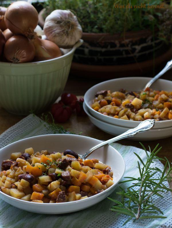 Rezeptbild: Kartoffeleintopf mit Sucuk