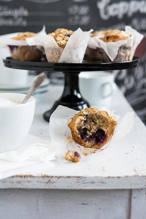 Rezeptbild: Coffeechop Frühstück-Blaubeer Muffins