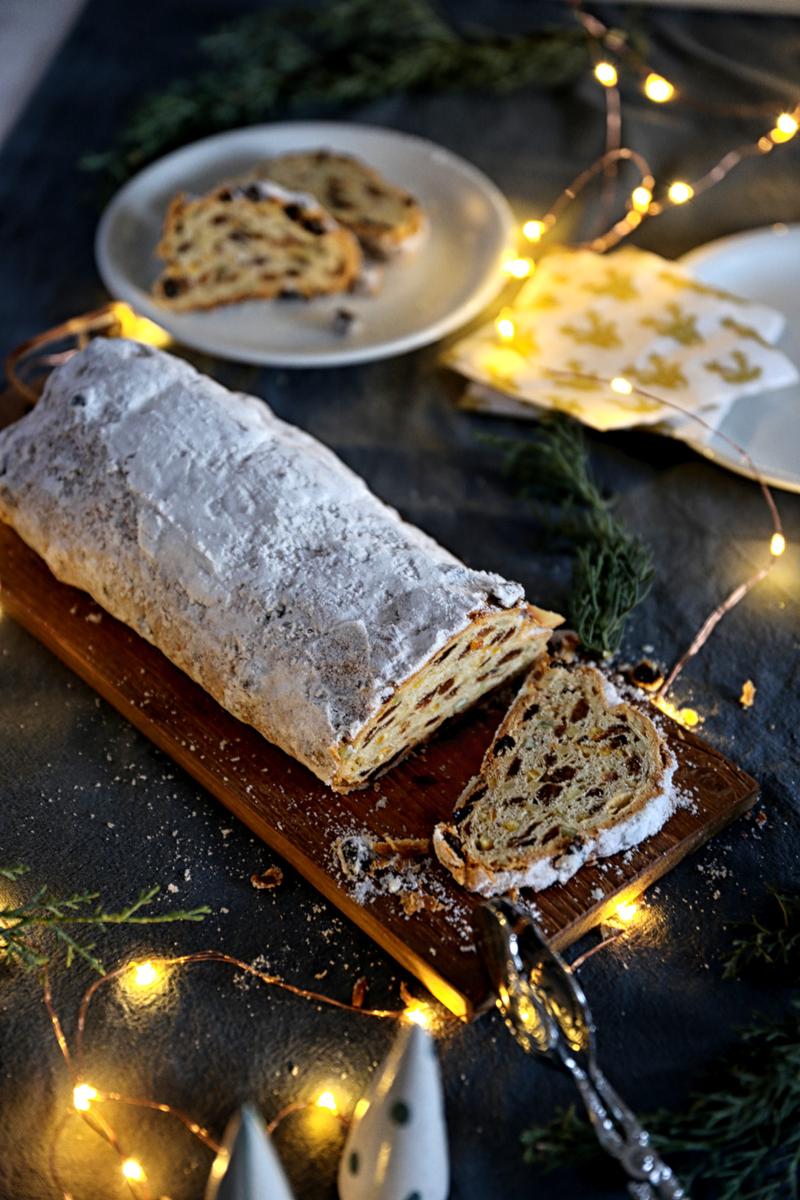 Rezeptbild: *GLÜCKSMOMENT BUTTERSTOLLEN & BRATAPFELMARMELADE