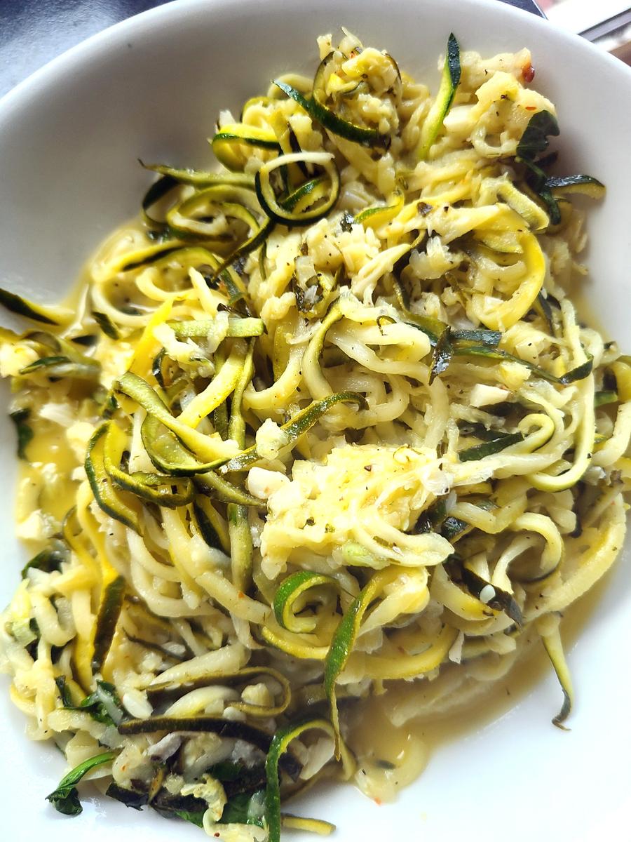 Rezeptbild: Zoodles al Limone