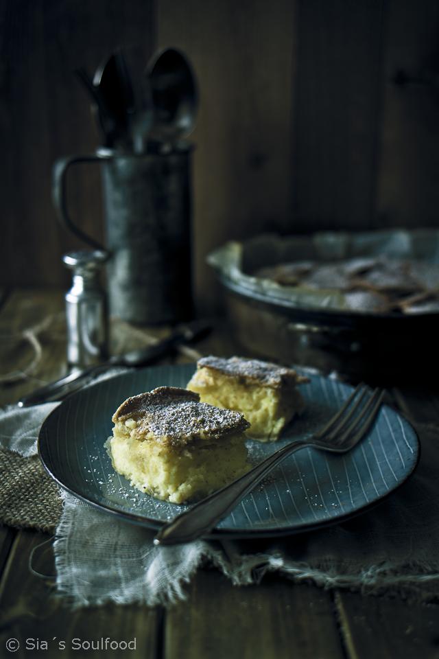 Rezeptbild: Filoteig-Kuchen mit Vanillecreme (Mpougatsa)