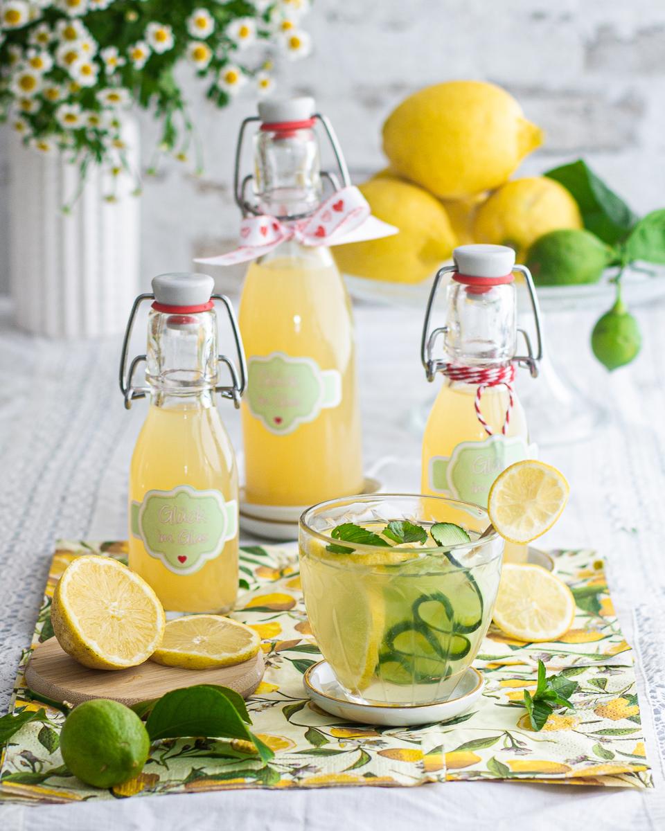 Rezeptbild: Ingwer-Zitronen Sirup