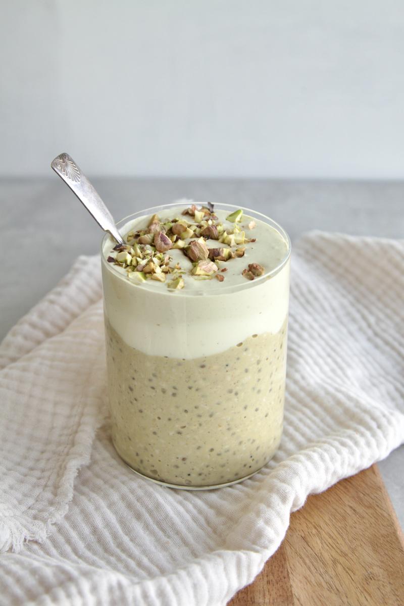 Rezeptbild: Pistazien Overnight Oats